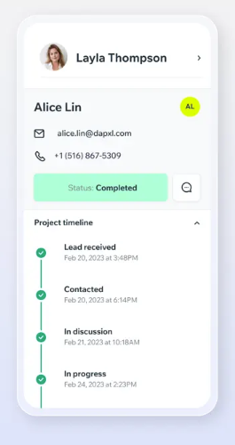 screenshot of Wix Studio